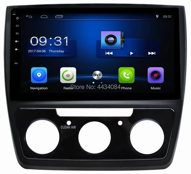 Автомобильный мультимедийный комплект Ouchuangbo gps навигатор android 9 0 для Skoda Yeti 2016