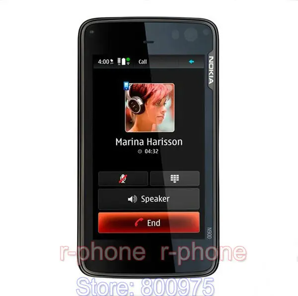 Nokia N900 Восстановленный мобильный телефон GSM 3G GPS WIFI 5MP разблокированный