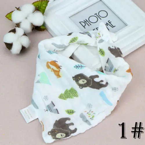 New Adjustable Saliva Towel Triangle Head Scarf Baby Girl Boy Kids Bibs Bandana Cotton | Детская одежда и обувь