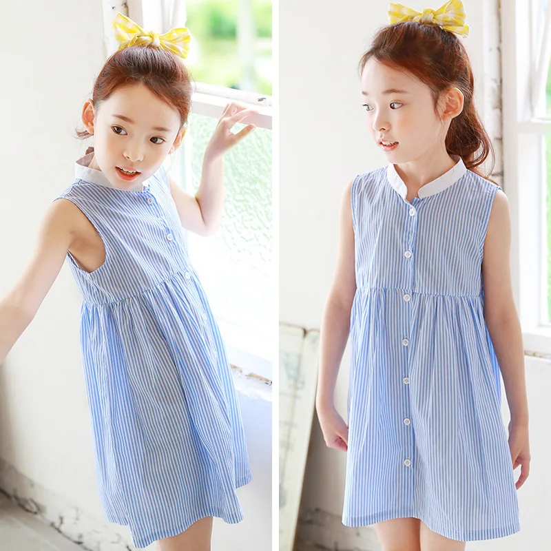 Платья принцессы для девочек сезон лето-весна коллекция 2019 года хлопковые