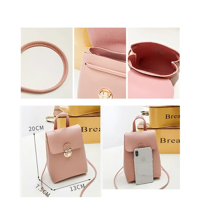 Flap small women telephone shoulder bags patchwork leather crossbody for messenger large capacity daily | Багаж и сумки