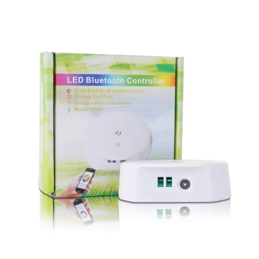 RGB светодиодный контроллер Bluetooth RGB/RGBW светодиодные полосы света DC 12-24 В мини для