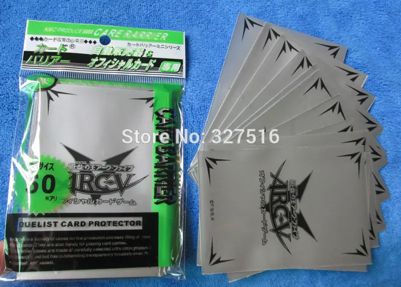 12 упаковок (600 шт.) Yu Gi Oh! Защита Карт YuGiOh ARC V защита карт аниме уход за картами