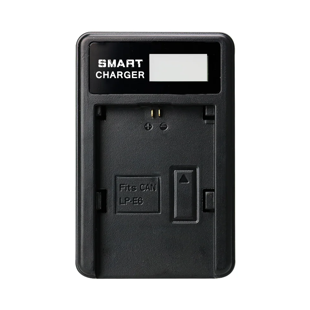 Ooosure LP E6 LPE6 ЖК дисплей USB зарядное устройство для камеры Canon 70D 5DII 5D2 5D3 7D 6D
