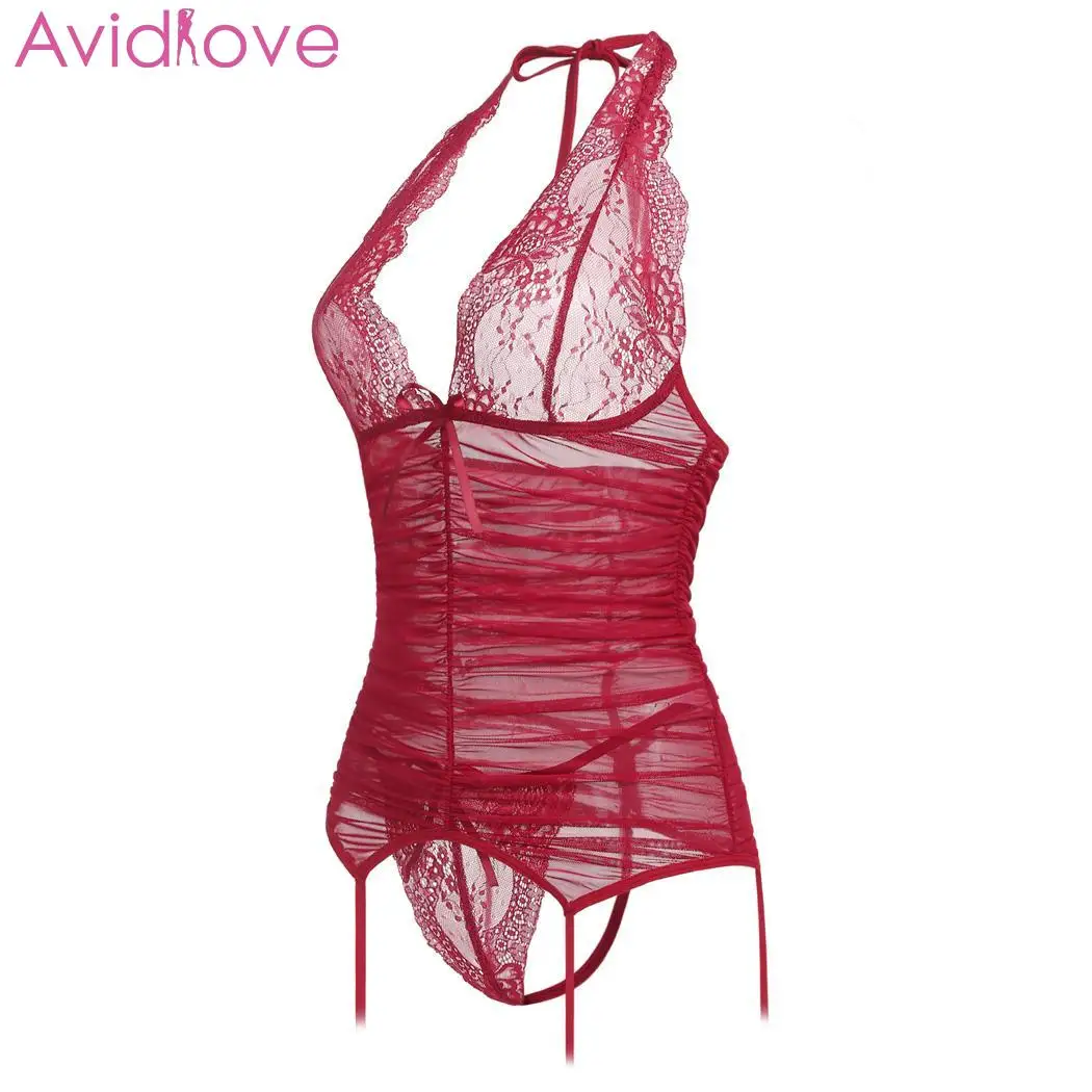 Avidlove боди ночное белье сексуальное нижнее для женщин горячее эротическое