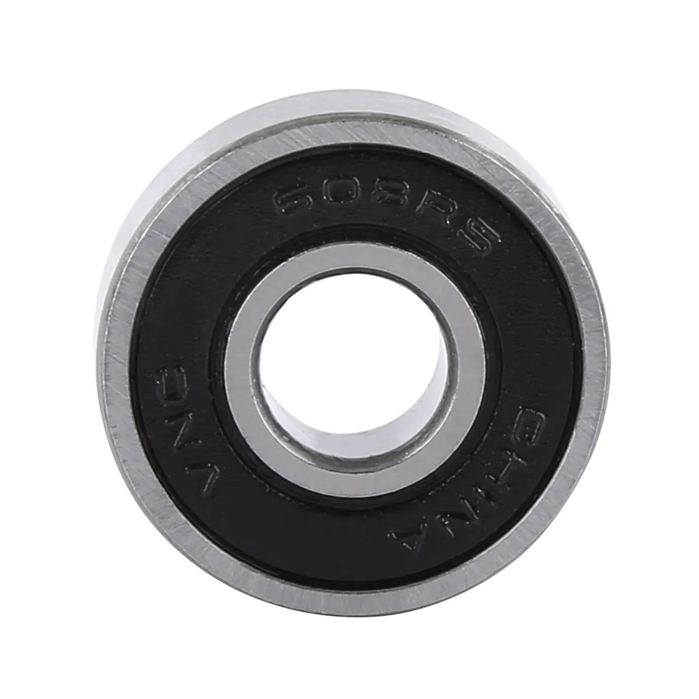 10Pcs/set 608-2RS Ball Bearing ABEC-5 8x22x7mm Deep Groove Steel Sealed Bearings 608 2rs Roller bearing kit kogellager | Обустройство