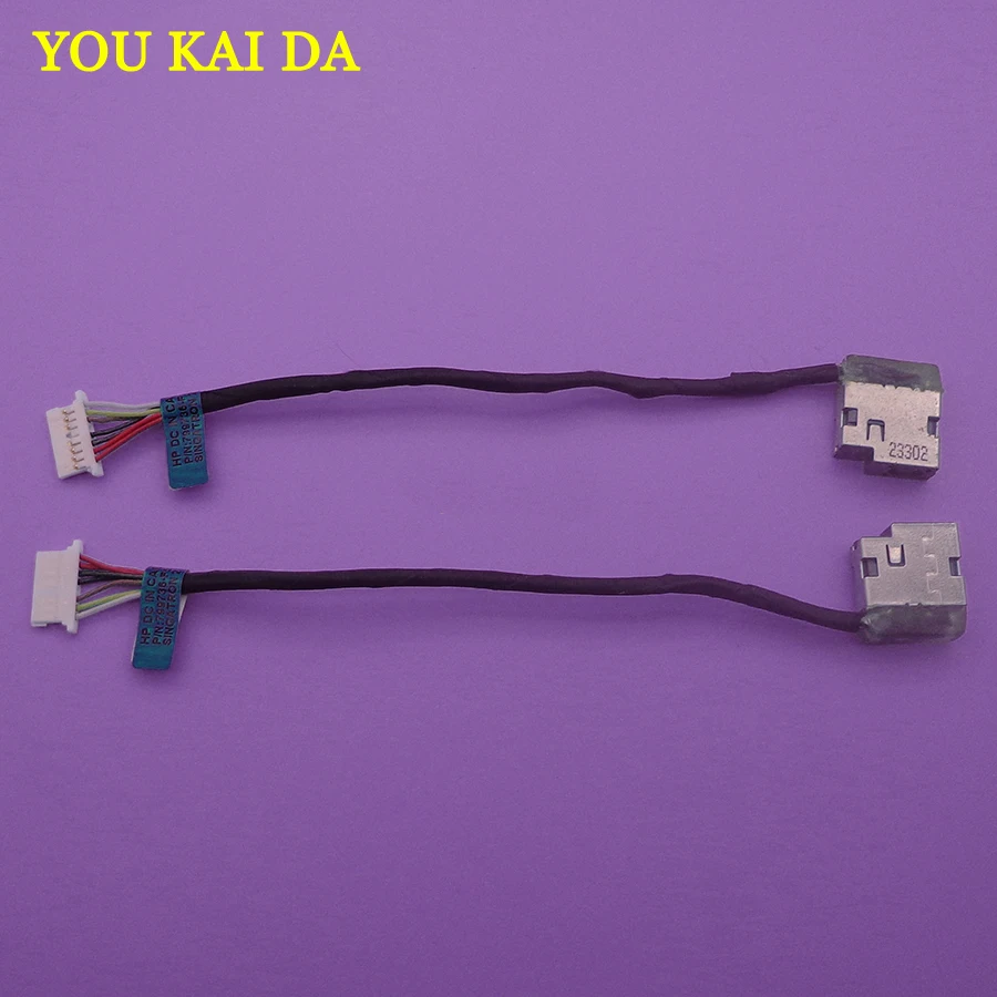 Оригинальные запасные части для HP 15-A M16-P 15-AC M6-P113DX DC Jack Cable - 799736-F57 799736-S57 799736-Y57 799736-T57