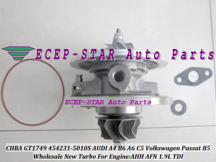 Бесплатная доставка турбо CHRA картридж GT1749 454231 5010S 0002 для AUDI B6 A6 C5 Volkswagen VW Passat B5 AHH AFN