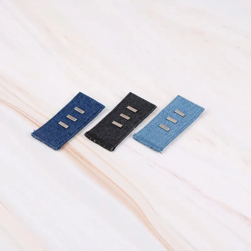 Pants Waist Extender Button for Men Women with Gold Finished Metal DIY Adjustment Blue Black | Аксессуары для одежды