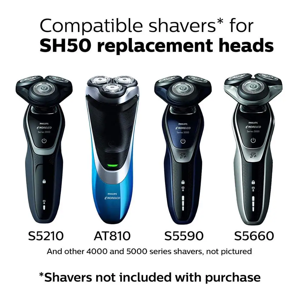 Сменная головка SH50 для бритвы Philips Norelco S5082 S5095 S5080 S5081 S5090 S5079 S5078|Бритва| |