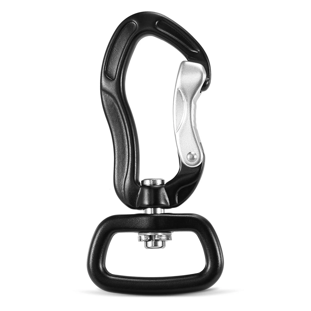 Отдых на природе поворотный карабин 360 ° вращающийся Spinner проволока из