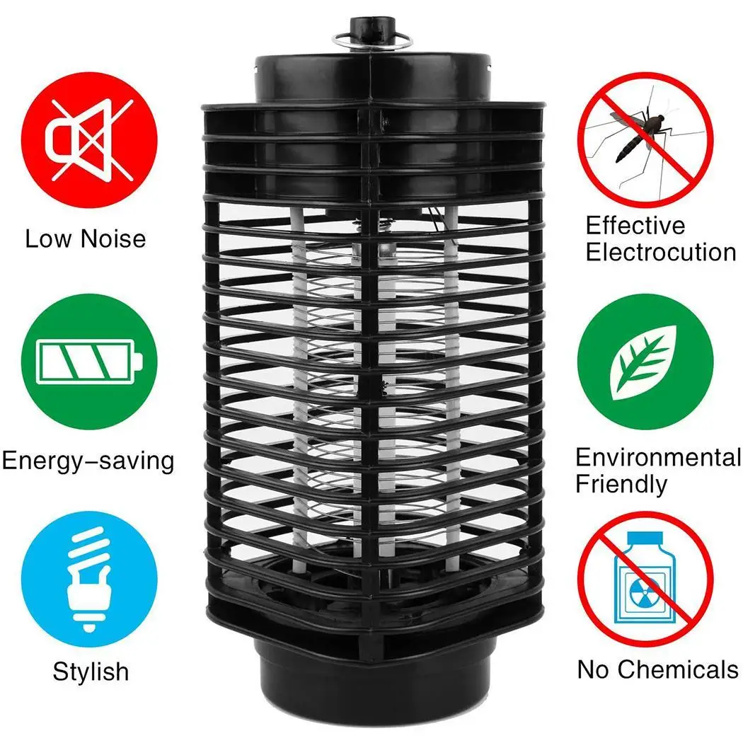 Бытовая Электронная ловушка для комаров светодиодный светильник летающие