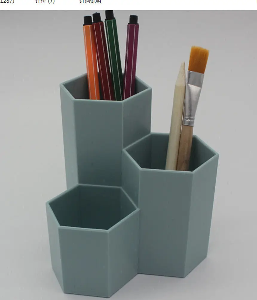 Высокое качество 2019 шестиугольная Кисть для макияжа хранения настольная