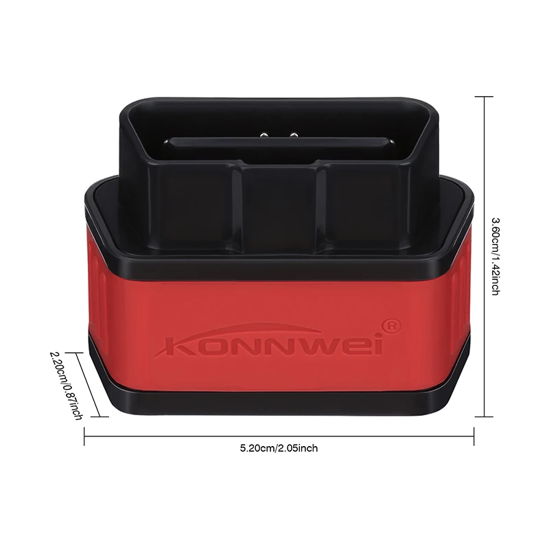KONNWEI KW903 OBD II инструмент для самостоятельной диагностики стабильное беспроводное