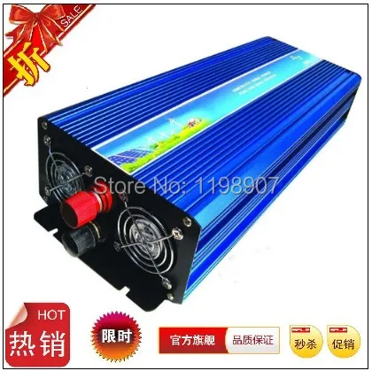 Pure sine wave inverter 2000W peak 4000W dc12v 24v to ac120v 220v 230v use for solar system sinusgolf omsetter | Обустройство дома