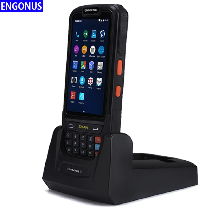 Industrial Rugged Handheld Data Collector Wireless 4G Mobile Terminal 1D 2D Laser Barcode Scanner Android PDA Device | Компьютеры и