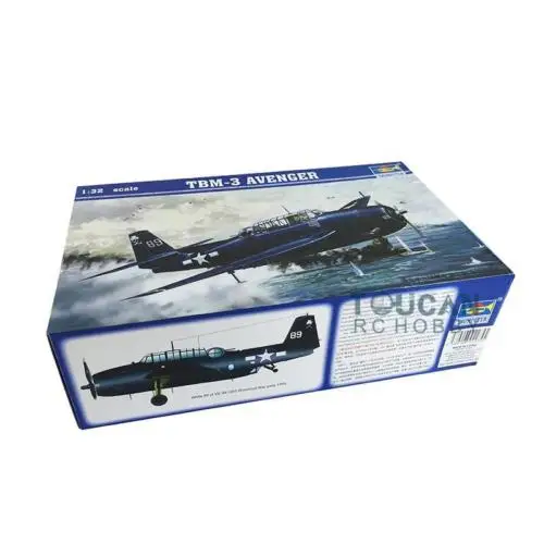 Модель самолета Trumpeter 02234 1/32 масштабный самолет US TBM-3 Авиаторы-Мстители модель