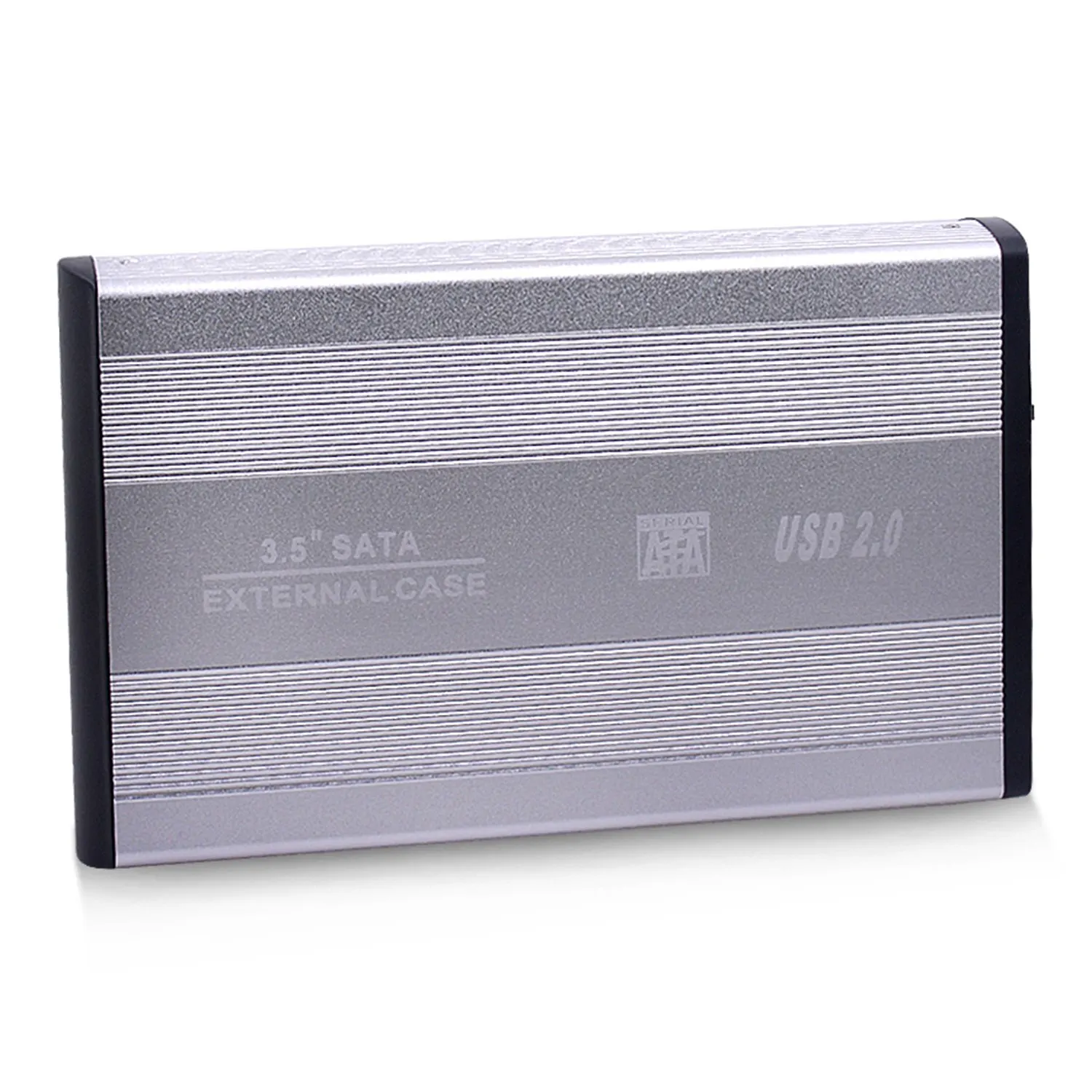 Разъем ЕС 3 5 дюйма Usb2.0 футляр для внешнего жесткого диска дюймового Sata Eu