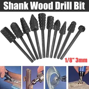 Набор сверл по дереву с хвостовиком 18 дюйма, 3 мм, 10 шт.компл.