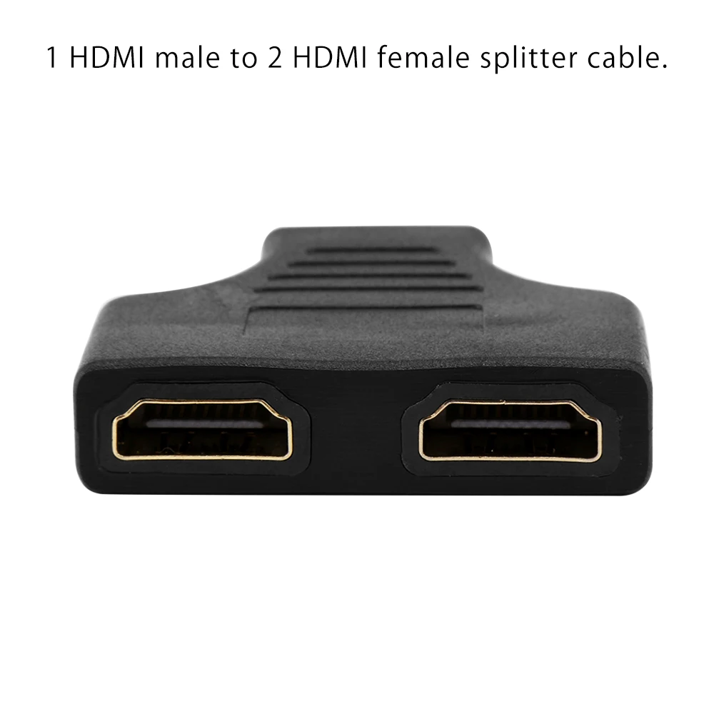 FORNORM 1080 P HDMI порт штекер 2 Женский 1 в разветвитель адаптер конвертер plug and play sup EDID