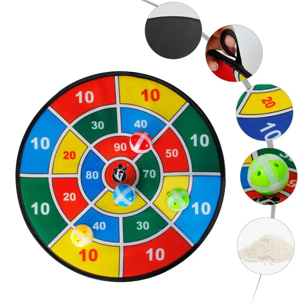 Защитный мяч липкий Dartboard детский тренировочный липкий мяч игрушки родитель-ребенок открытый Крытый интерактивная игра портативный