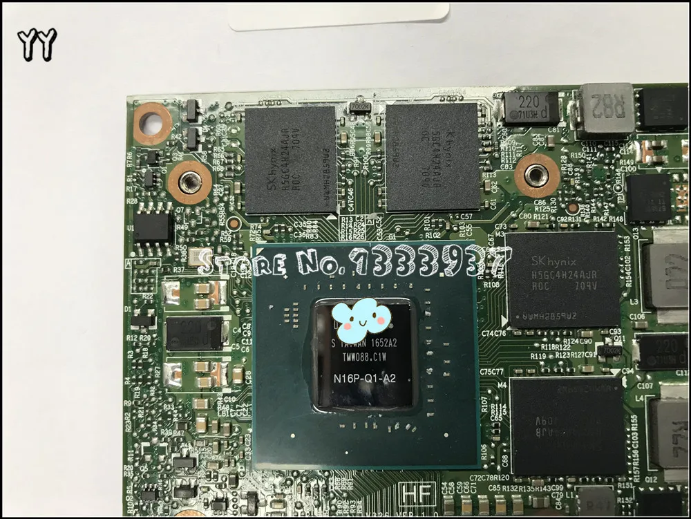 Для HP Pavilion Zbook 15 G3 17 точность M7510 M4800 367C1 0367C1 M1000M N16P-Q1-A2 2G GDDR5 VGA Видеокарта |
