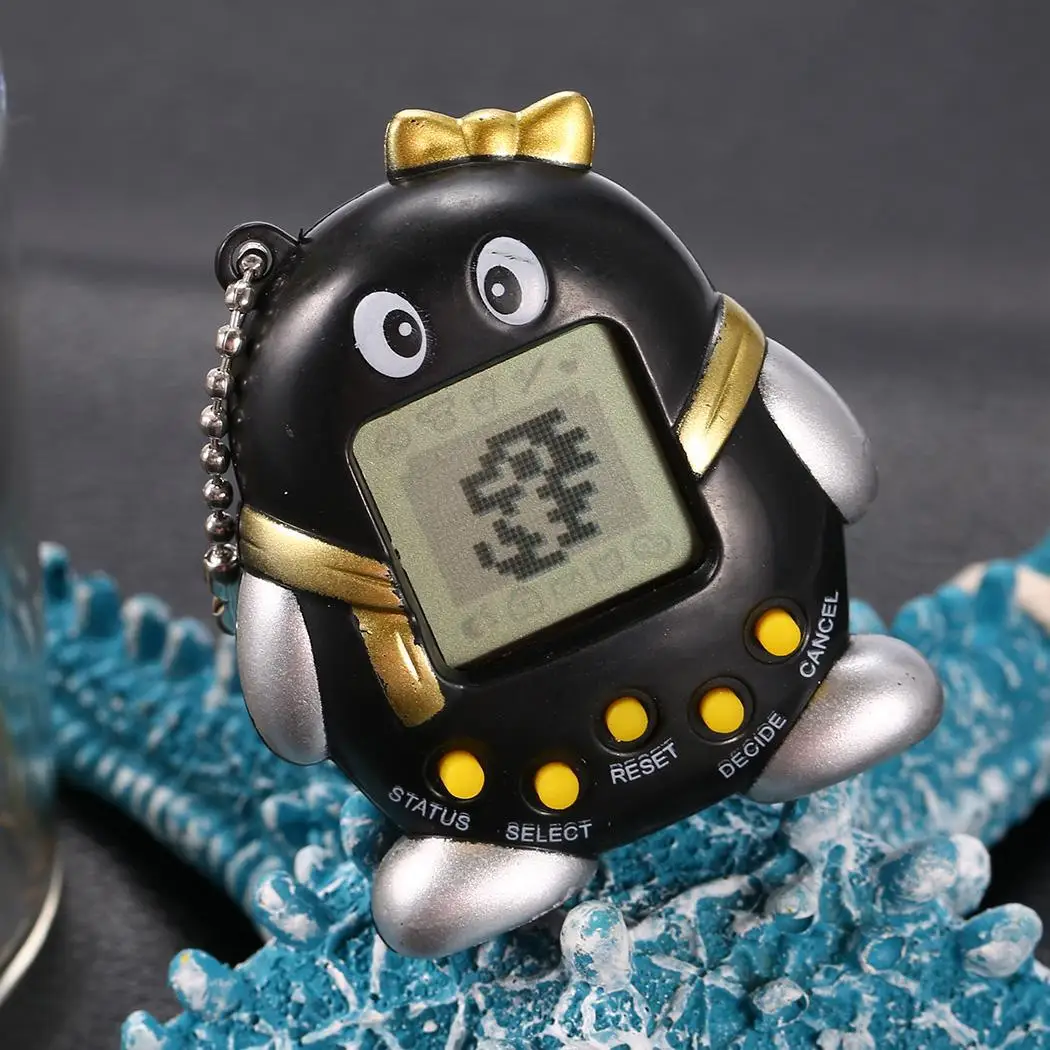 Детский брелок для ключей электронный тамагочи виртуальный маленький питомец