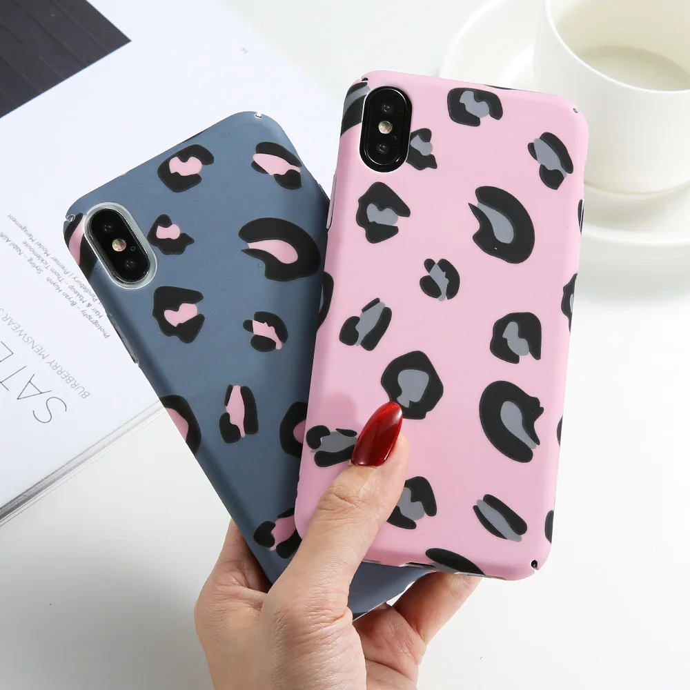KISSCASE Fashion Leopard Pattern Cases For Redmi Note 6 Pro 4X 5 Plus Luminous Phone Case Xiaomi Mi A2 A1 8 Cover Capa |