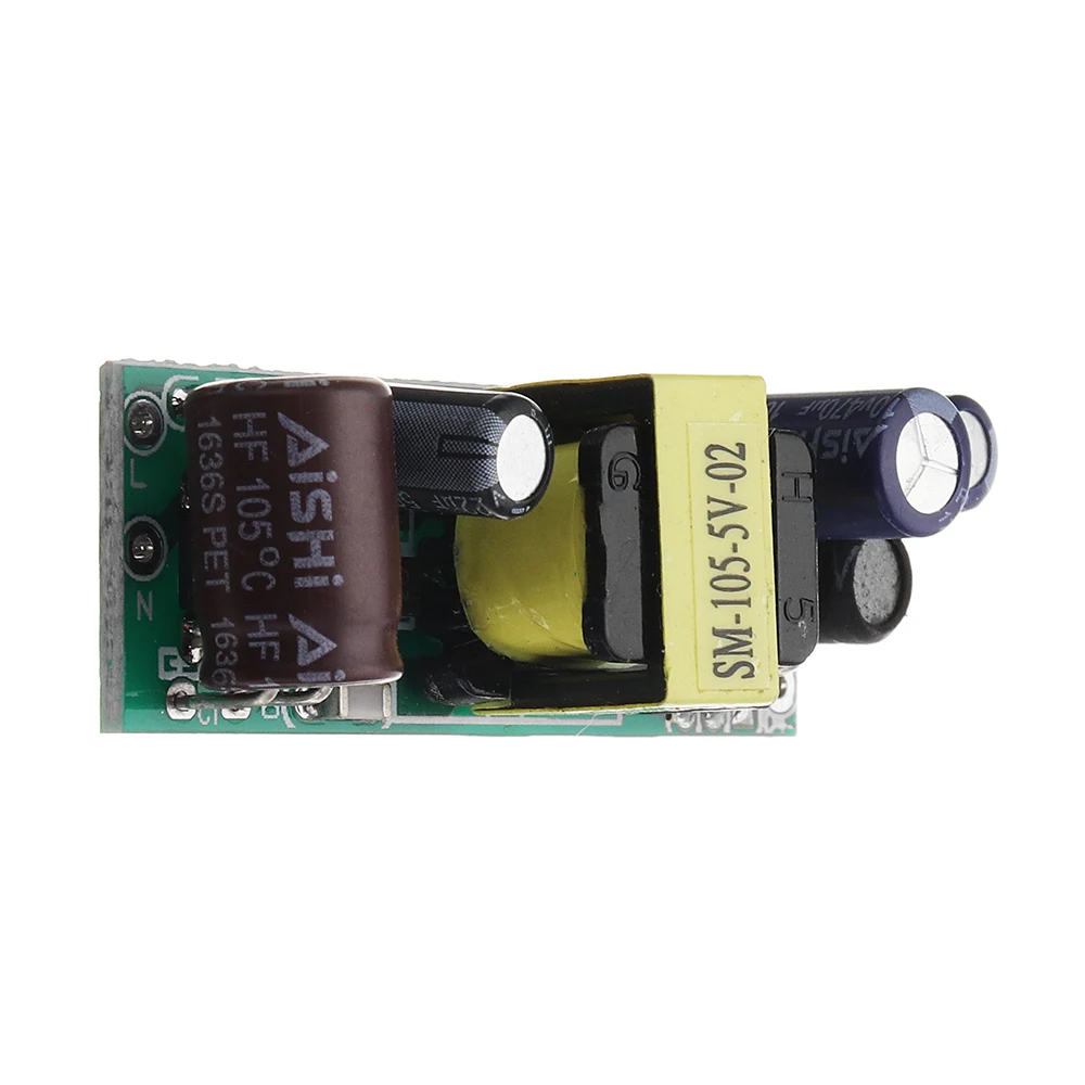 DC 5V 1A 5W прецизионный AC к изолированный переключатель питания модуль MCU релейный