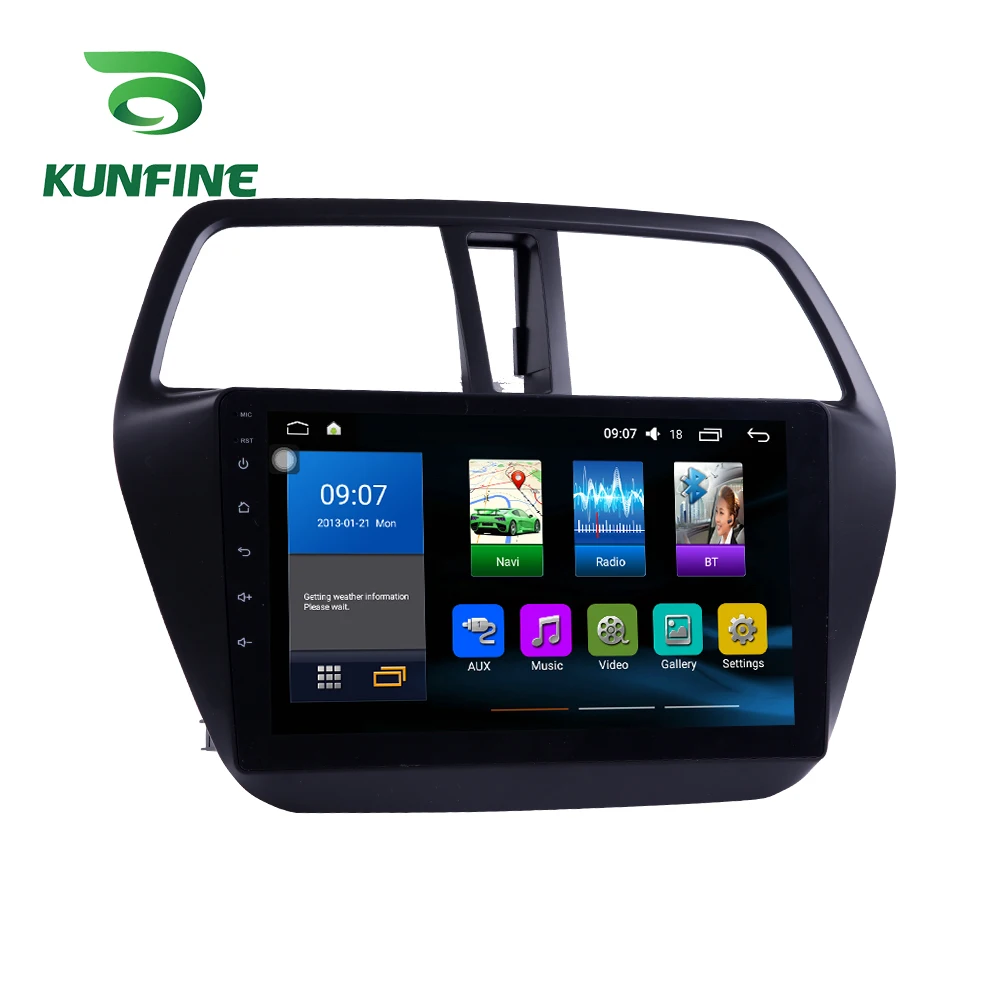 Восьмиядерный 1024*600 Android 8 1 автомобильный DVD GPS навигационный плеер Deckless стерео для