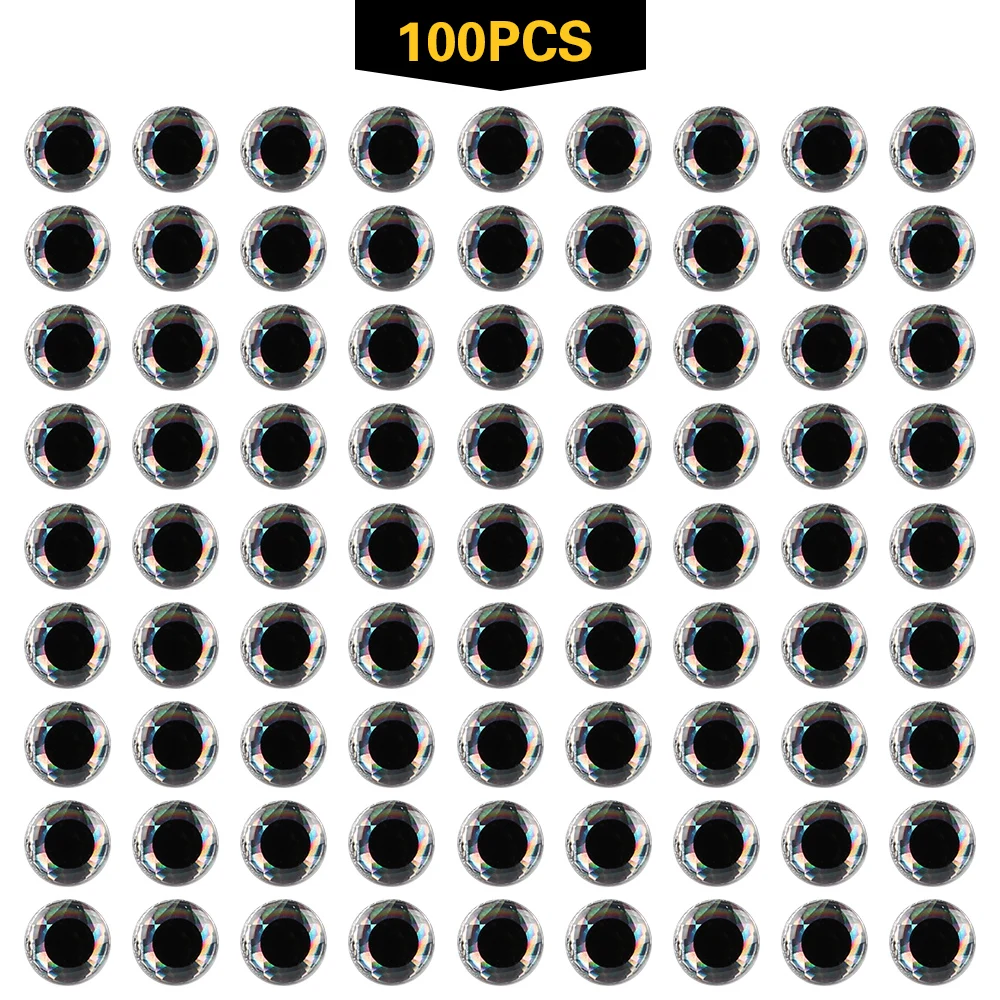 Lixada 100 шт./лот приманка для рыбной ловли глаза мягкие формованные приманки