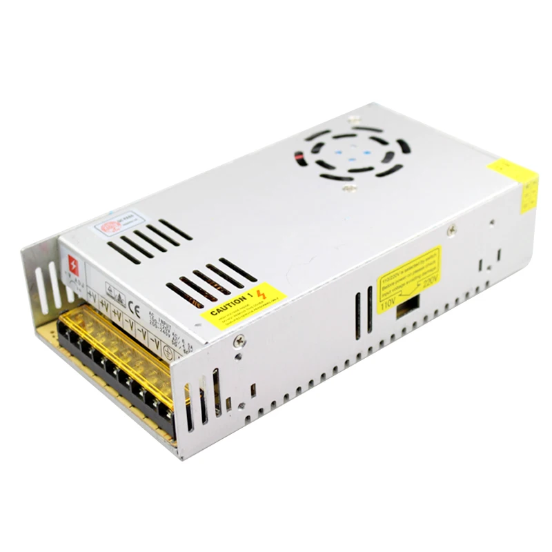 Фото 24V блок питания 16.5A 400W led трансформатор освещения ac dc Драйвер импульсного 24V блок питания 16.5A 400W led трансформатор освещения ac dc Драйвер импульсного