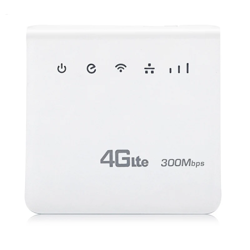 300 Мбит/с беспроводной маршрутизатор 4G LTE CPE мобильный WiFi с слотом для sim карты