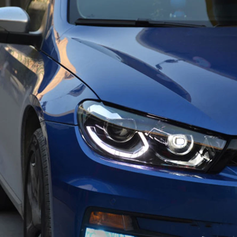 Roadot 1 комплект светодиодный автомобильный Стайлинг Авто. Pro для VW Scirocco головной