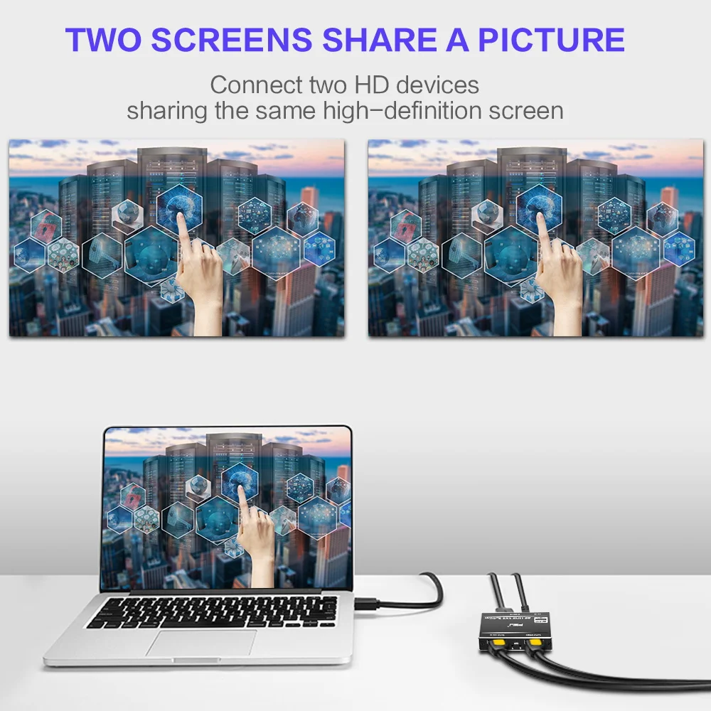 HDMI сплиттер 1 в 2 Out HDCP 4K 3D Full HD видео 0 к переключатель 3 усилитель раздельный