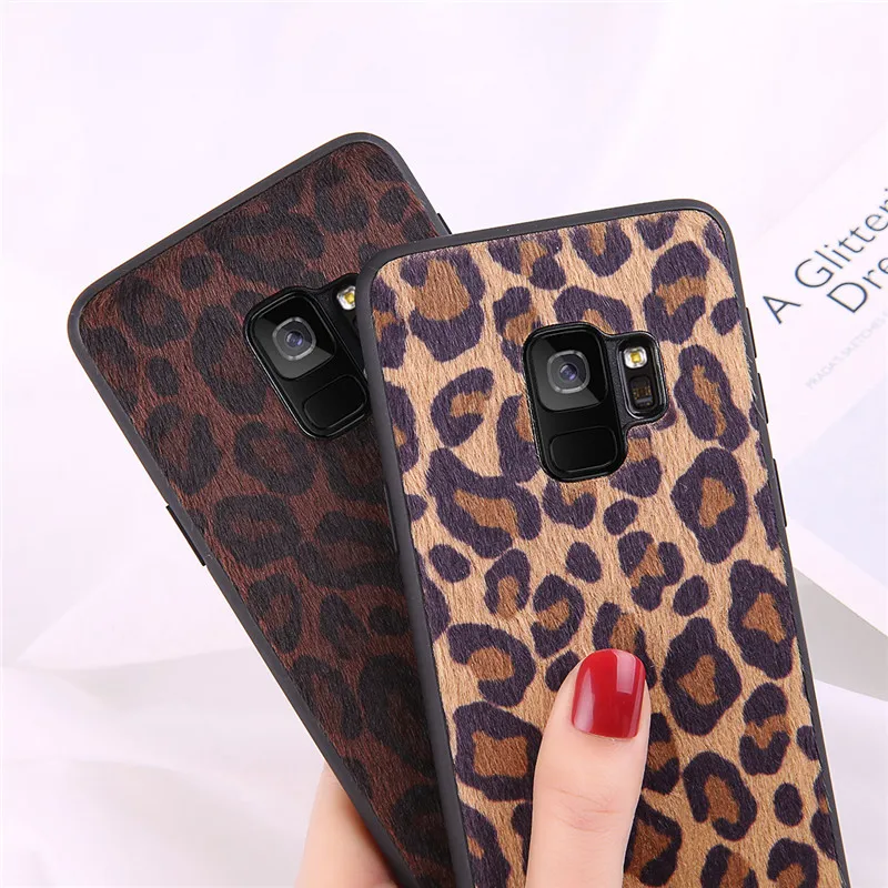Lovebay For Samsung Galaxy Note 8 9 S8 S9 Plus Colorful 3D Leopard Print Pattern Shell Soft TPU Cell Phone Case Back Cover Cases |