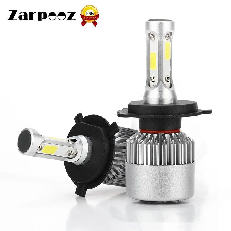 Zarpooz 2pcsCar светильник s BulbsH4 H7 светодиодный H1 H3 H4 H8 H9 H11 880 881 9004 9005 9006 9007 авто