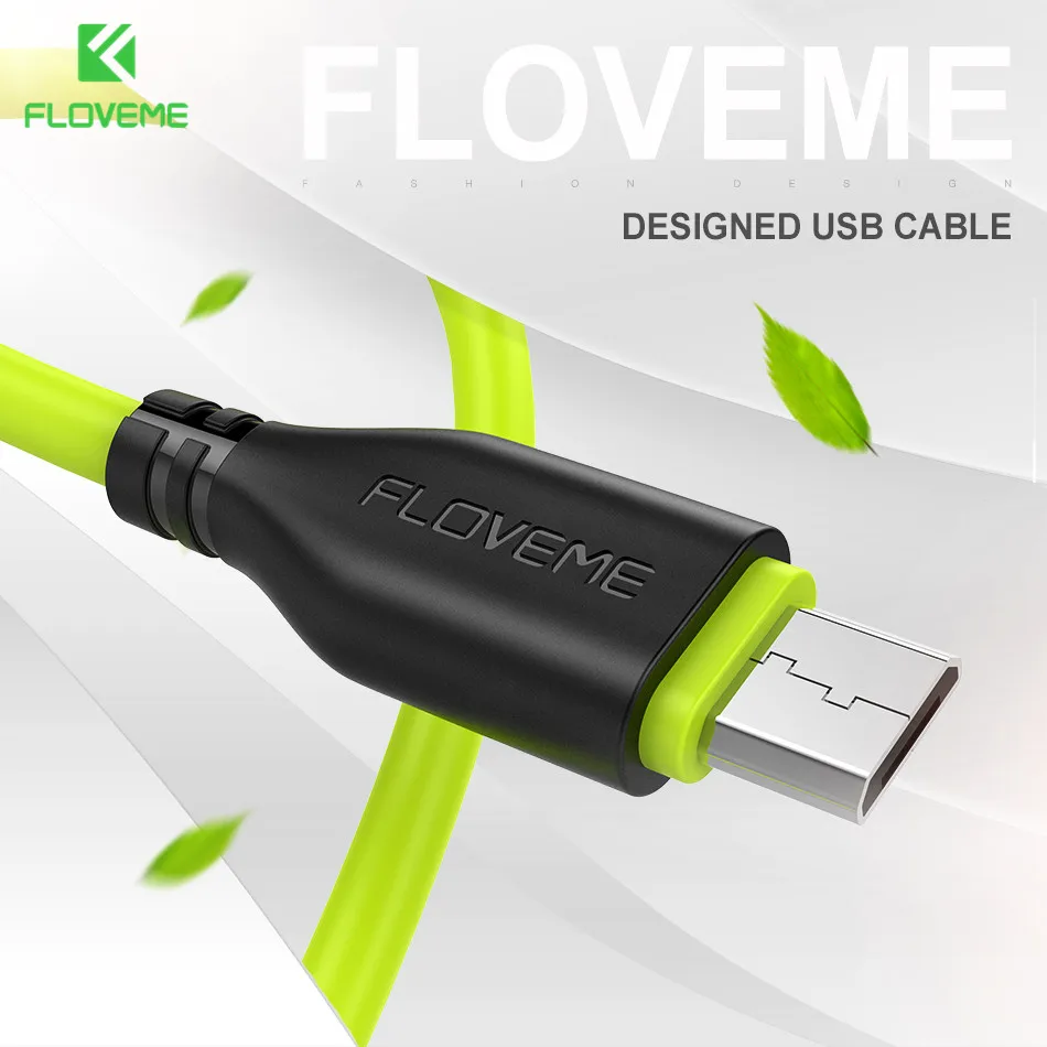 FLOVEME Micro USB кабель для Xiaomi Redmi Note 4 4X5 Plus 5В/2.2A Быстрая зарядка мобильного телефона