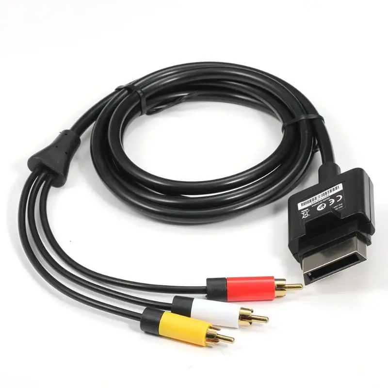 2018 Новый 1 8 м/6 футов Аудио Видео AV RCA видео композитный кабель с тремя вилкой для