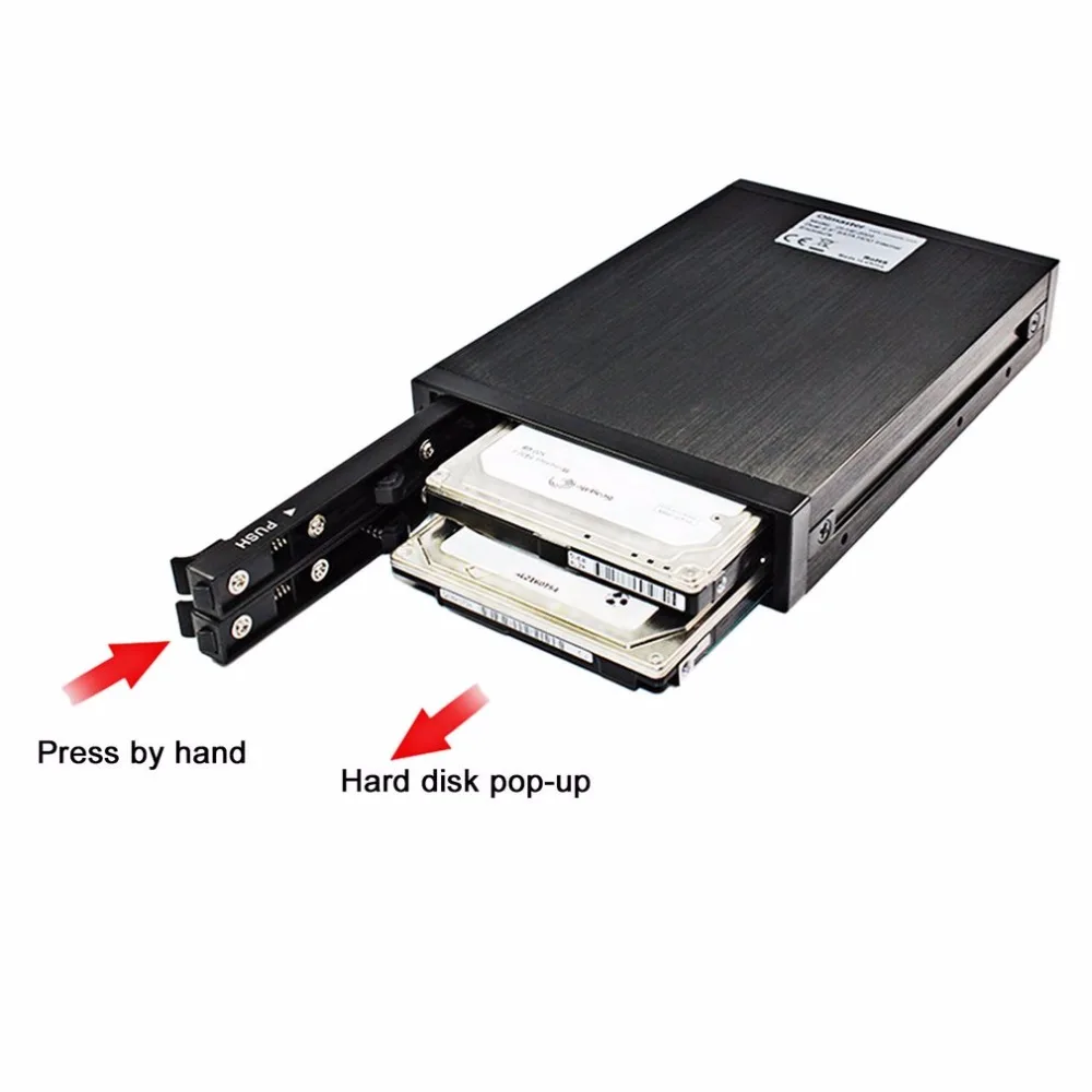 Oimaster He 2005 двойной 2 5 дюймов Sata Hdd внутренний корпус жесткий диск мобильный стеллаж