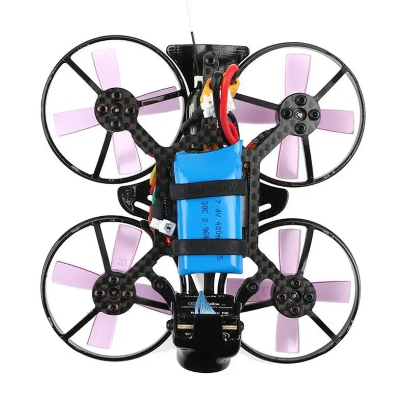 Дрон Makerfire гоночный FPV Контроллер полета F3 OSD Caddx Hunter V2 HD Cam 5 8G 40 каналов 25/100 мВт VTX 2-3S