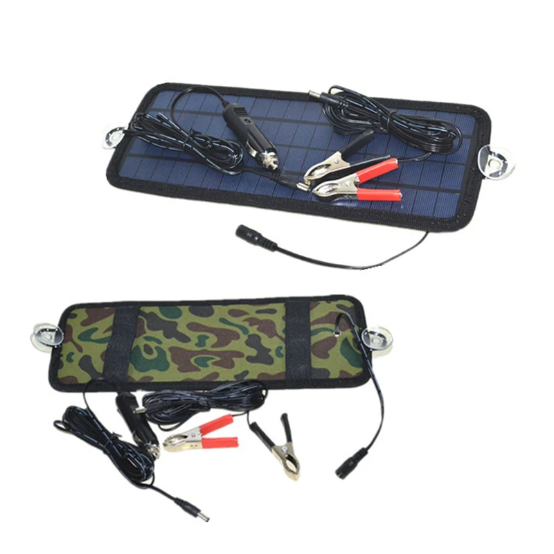 Горячая 12V 4 5 W солнечная панель Портативный монокристаллический солнечный