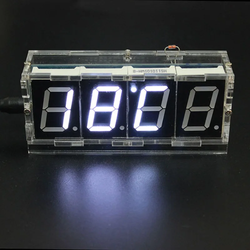 Электронные часы DIY с 4 цифровыми светодиодными часами версия для управления