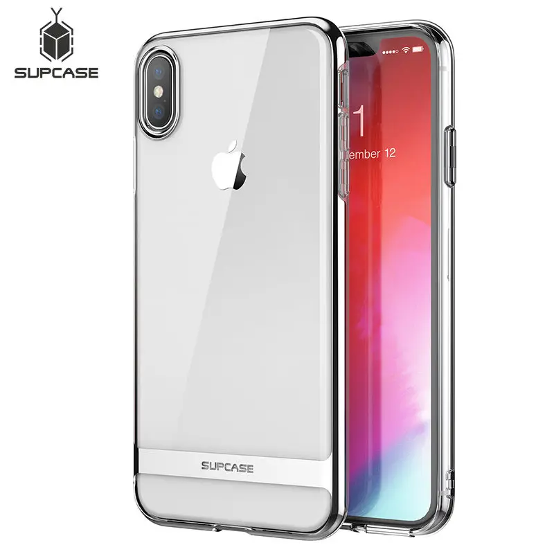 Для iphone Xs Max чехол SUPCASE UB Metro Премиум Тонкий Мягкий ТПУ с покрытием мраморный