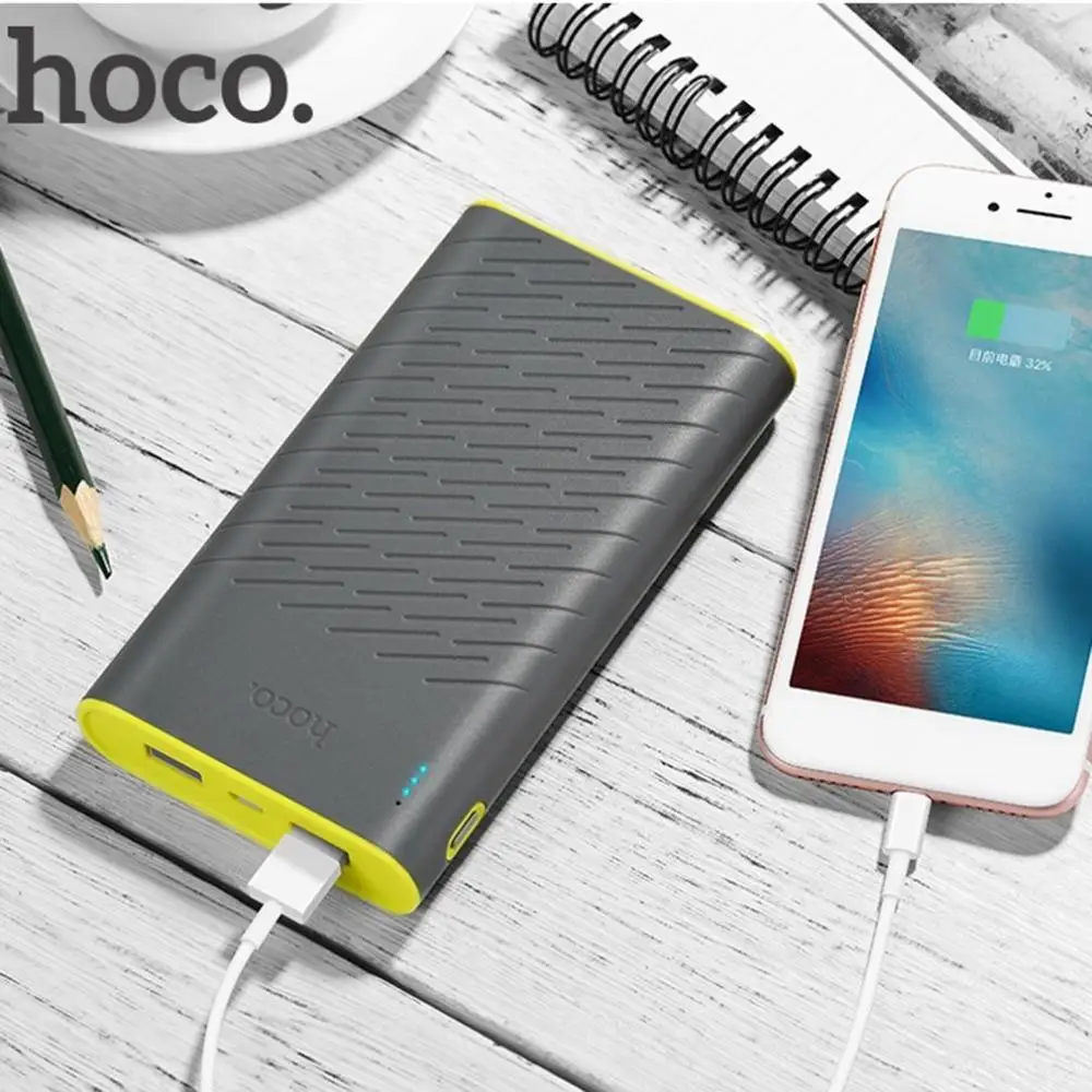 HOCO 30000 mAh портативное зарядное устройство 18650 батарея powerbankmobile телефон Внешний