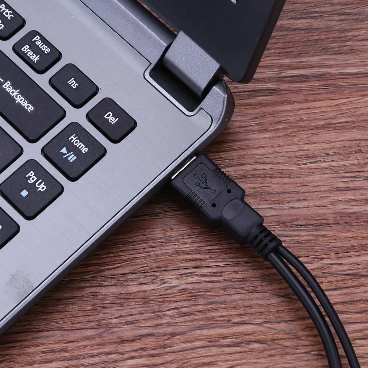 FORNORM двойной USB Кабель адаптер для 2 5 &quotSATA жестких дисков 3 0 SATA 15 + 7 Pin к