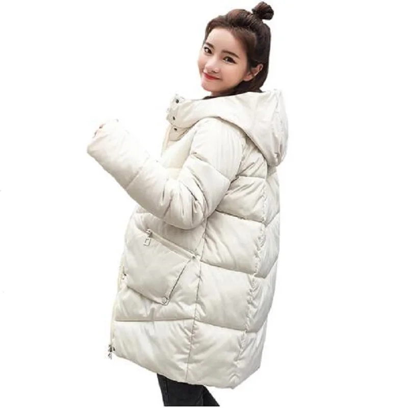 

Parkas 2018 New Winter Jacket Women Coats Hooded Jaqueta Feminina Female Parka Thick Cotton Padded Lining Winter Coat Women
