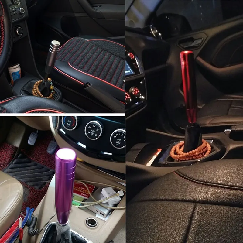 NS Modify 13/18cm Universal Gear Shift Knob Racing Gearshift Shifter Stick Lever Headball For Mitsubishi Mazda | Автомобили и