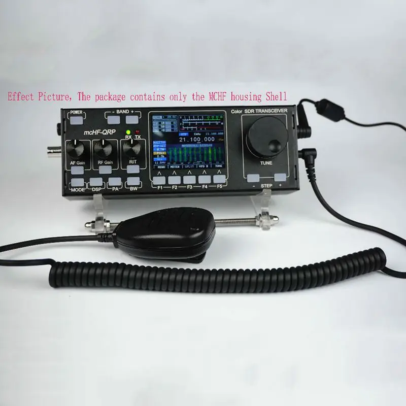 IG алюминиевый корпус чехол кнопка сделай сам наборы для mcHF SDR Radio UI RF 0 4 5 + щит