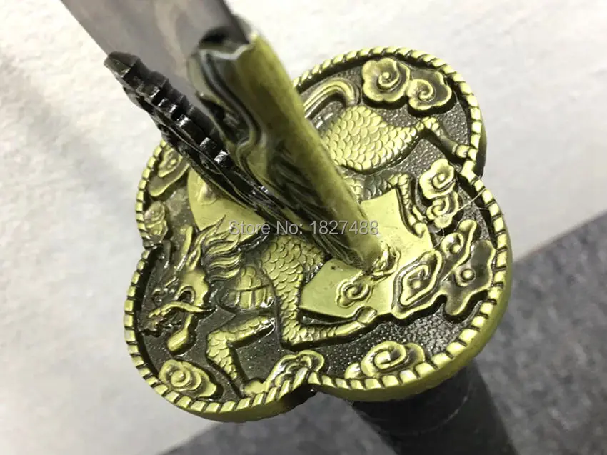 Китайский Меч кунгфу меч WuShu Da Dao T1095 из высокоуглеродистой стали закаленное